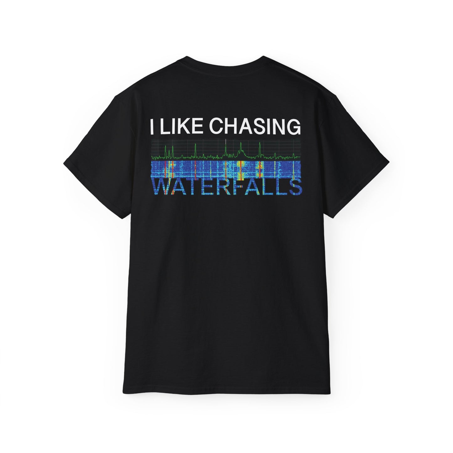 I Like Chasing Water Falls Amateur Radio Shirt for Ham Radio Operators SDR Radio Like Icom 7300