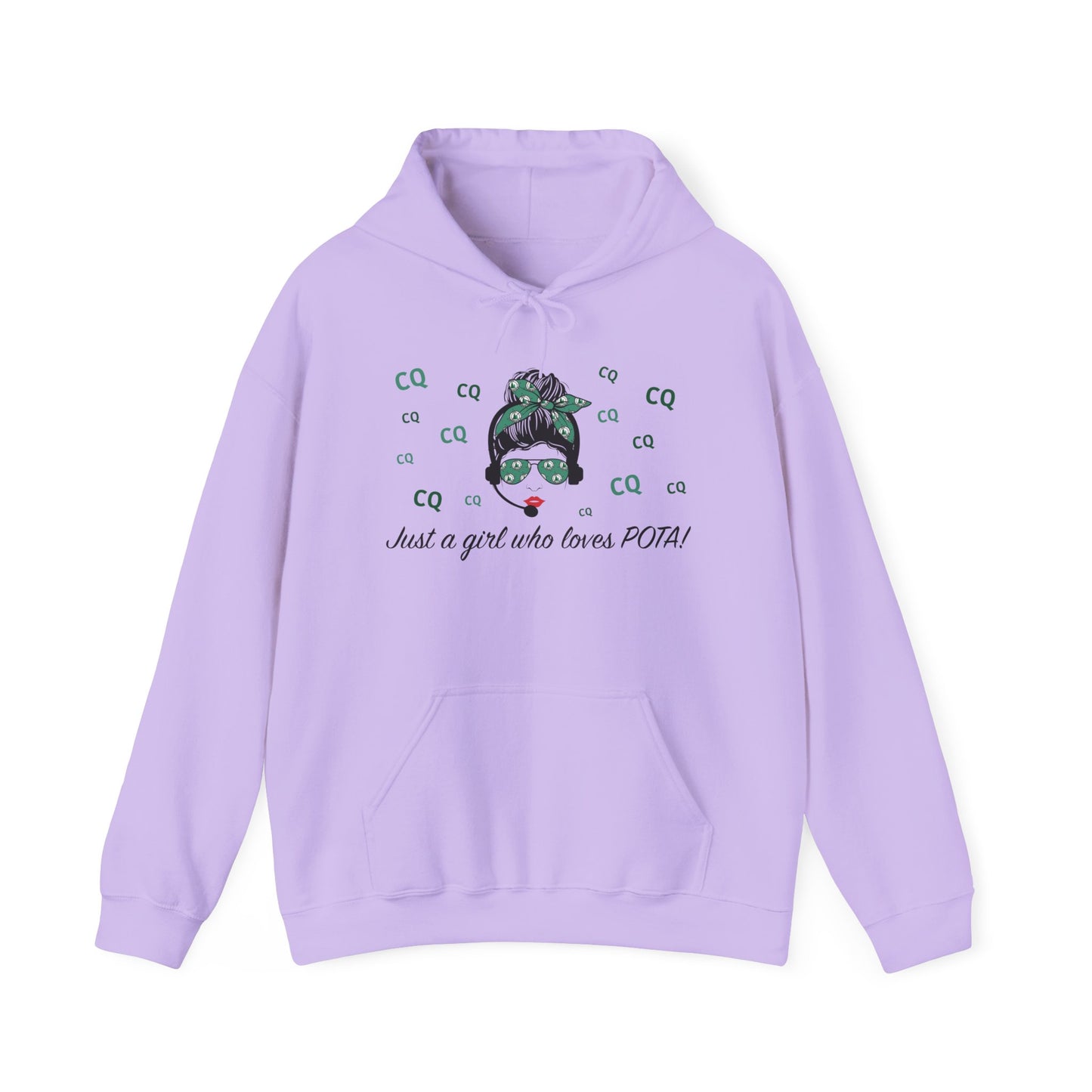 Hoodie, Just a Girl Who Loves POTA