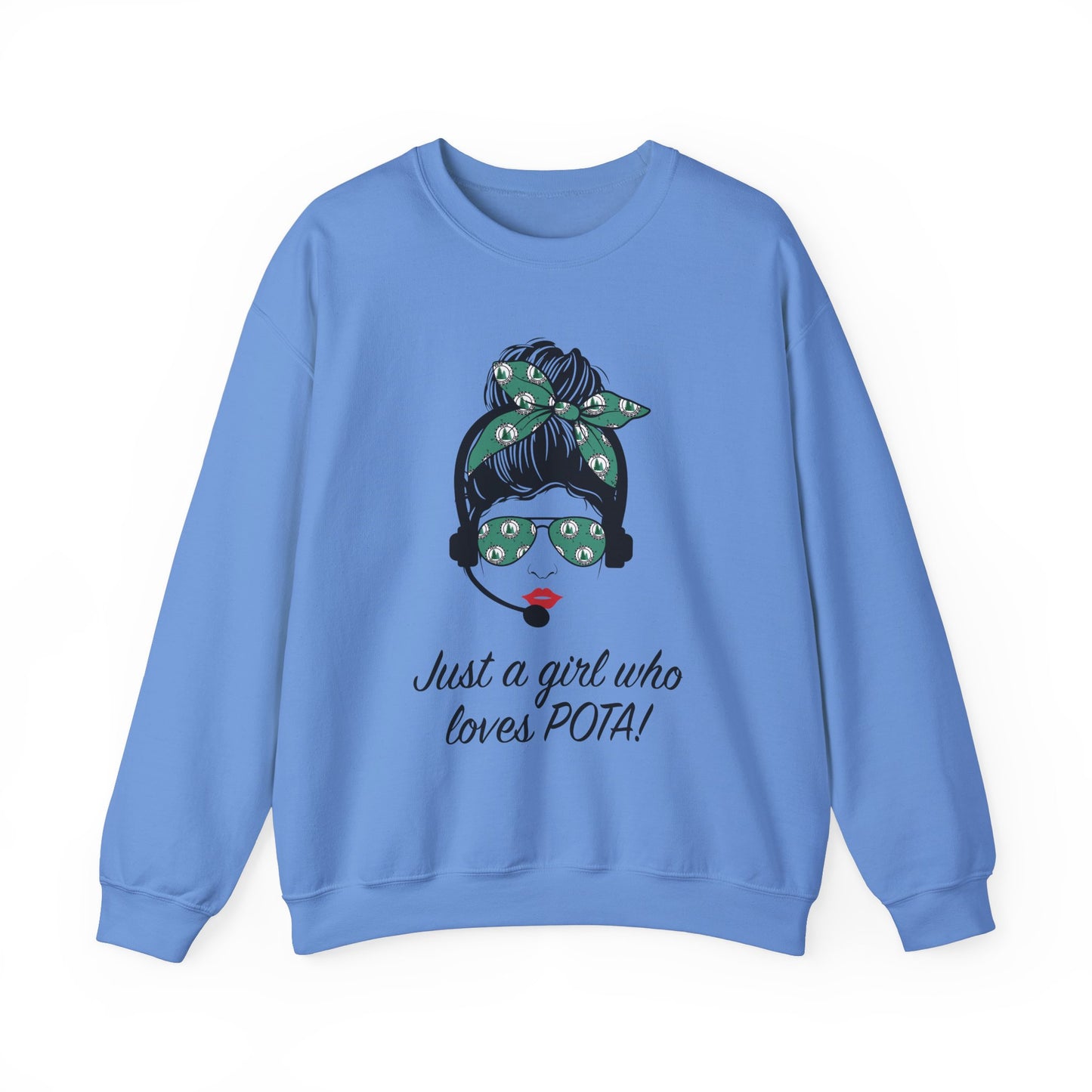 Sweatshirt, Just a Girl Who Loves POTA