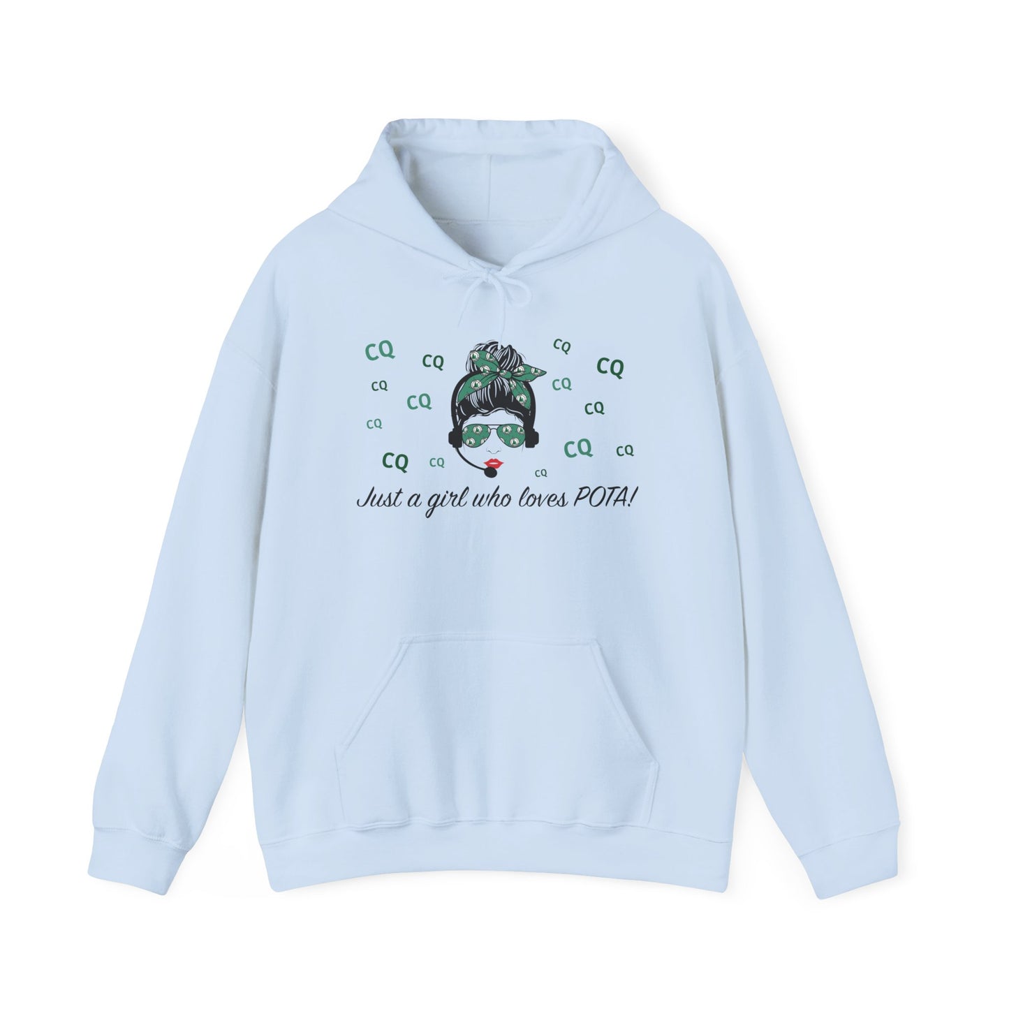 Hoodie, Just a Girl Who Loves POTA
