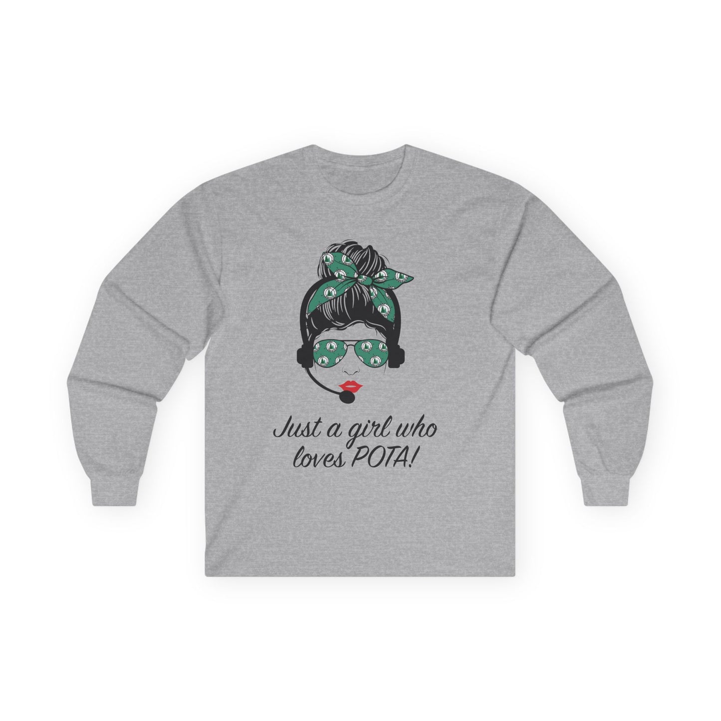 Long Sleeve, Just a Girl Who Loves POTA