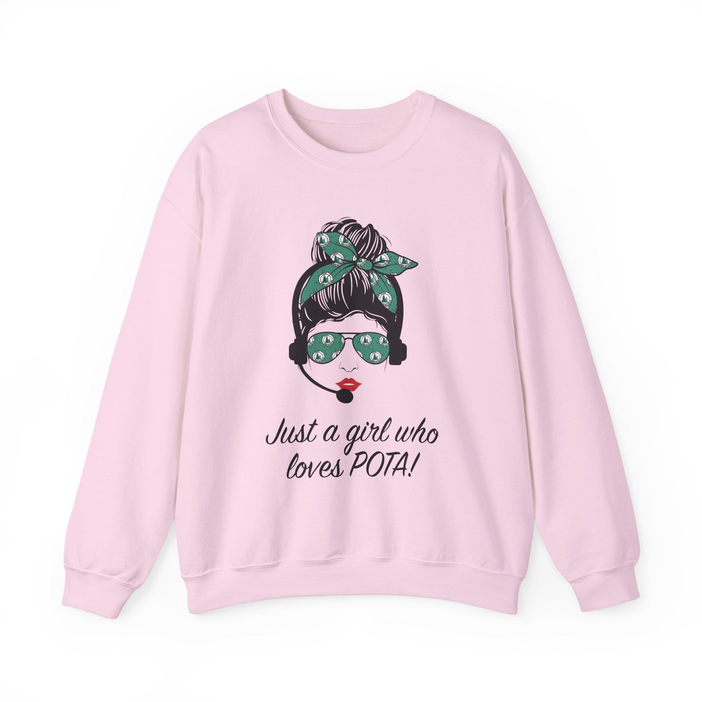 Sweatshirt, Just a Girl Who Loves POTA