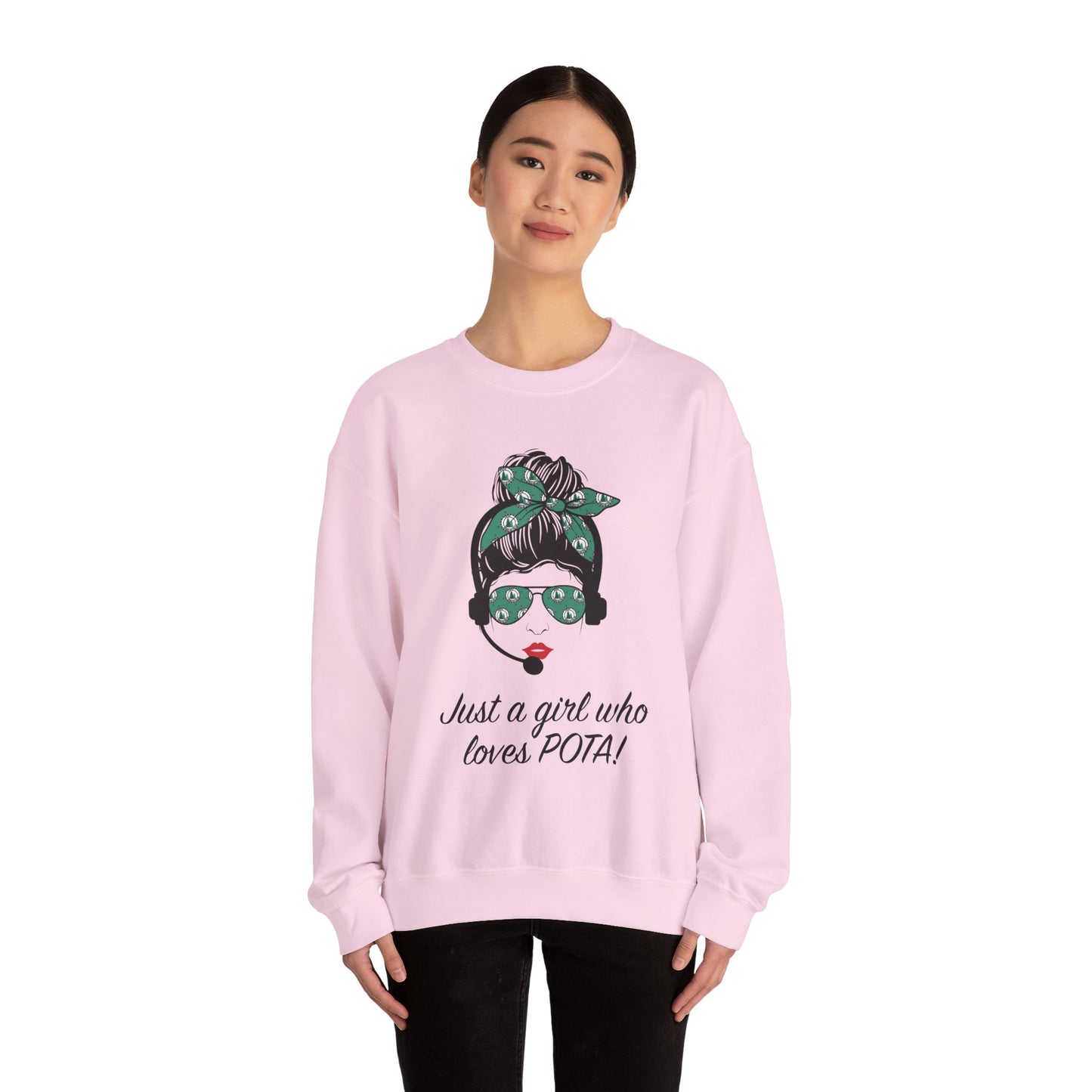 Sweatshirt, Just a Girl Who Loves POTA