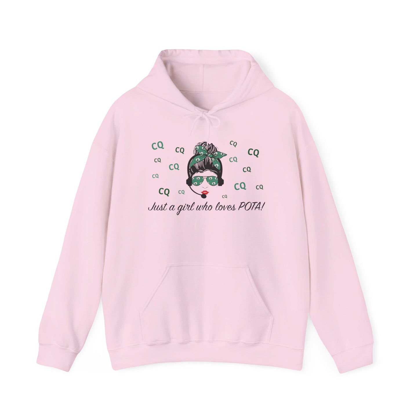 Hoodie, Just a Girl Who Loves POTA