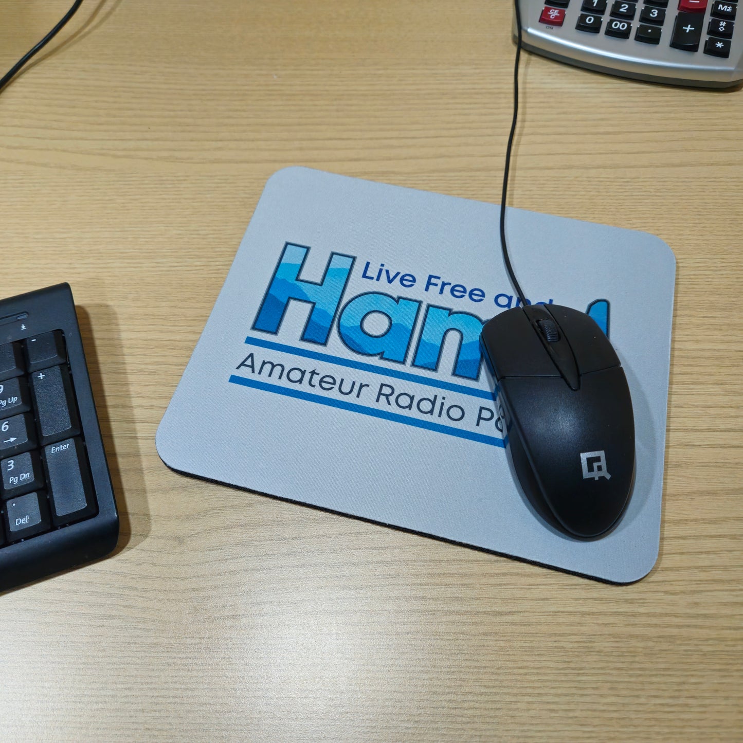 Live Free and Ham Mouse Pad