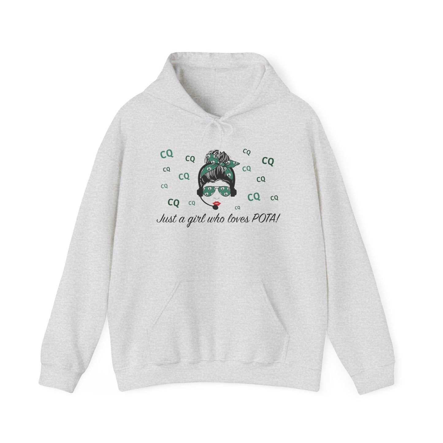 Hoodie, Just a Girl Who Loves POTA