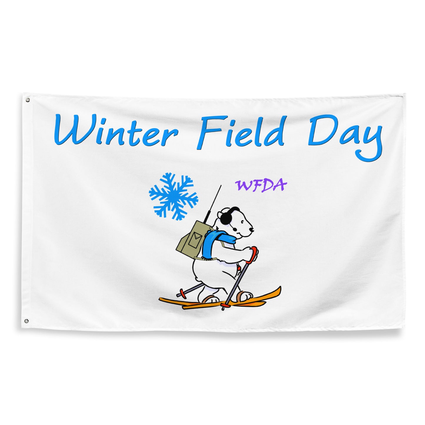 Large Winter Field Day Flag