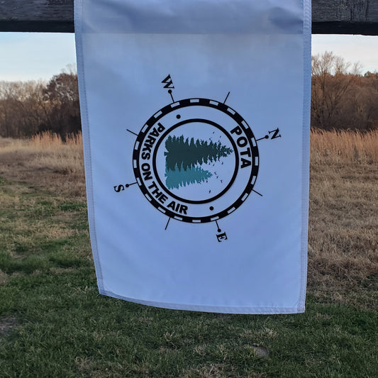 14 x 20 White POTA Flag