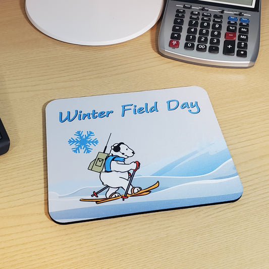 Winter Field Day Mouse Pad