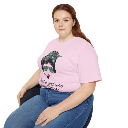 Just a Girl Who Loves POTA Vintage Graphic Tee