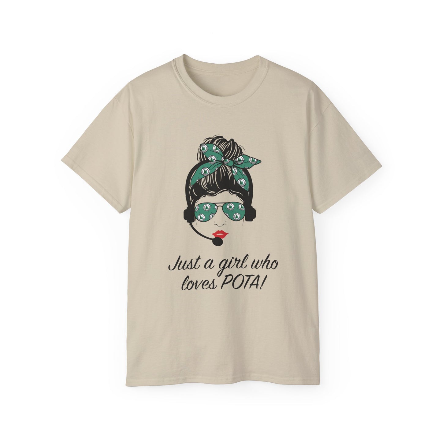 Just a Girl Who Loves POTA Vintage Graphic Tee