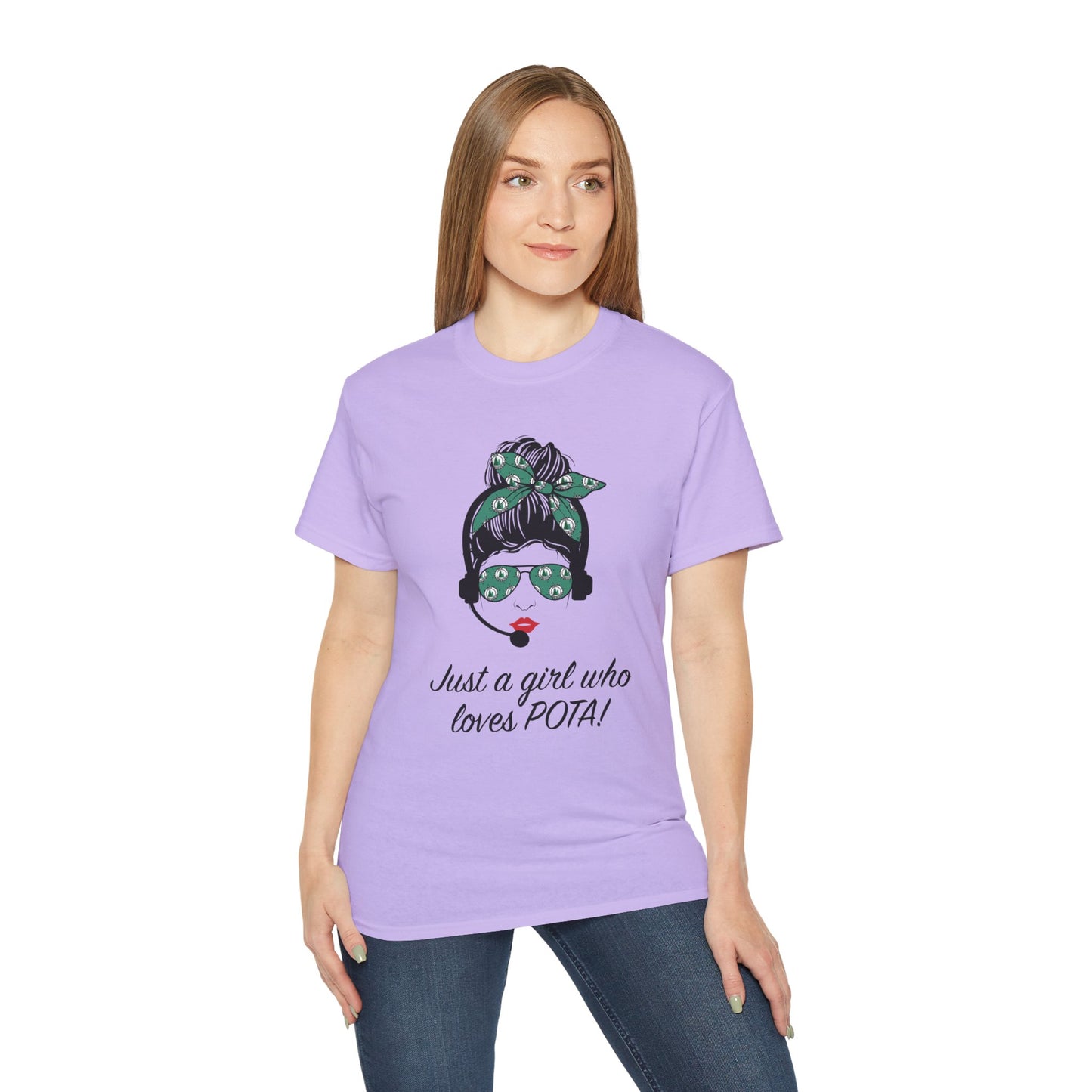Just a Girl Who Loves POTA Vintage Graphic Tee