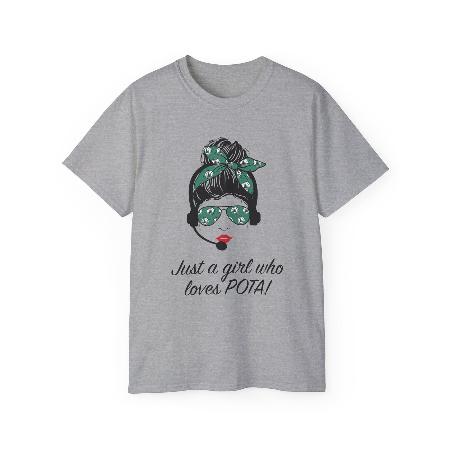 Just a Girl Who Loves POTA Vintage Graphic Tee