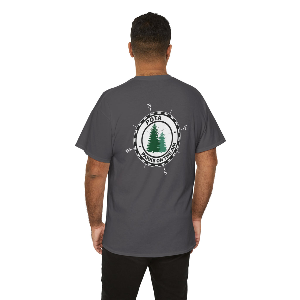 POTA Logo Tee with POTA logo on back of T-Shirt – HamStuffOnline