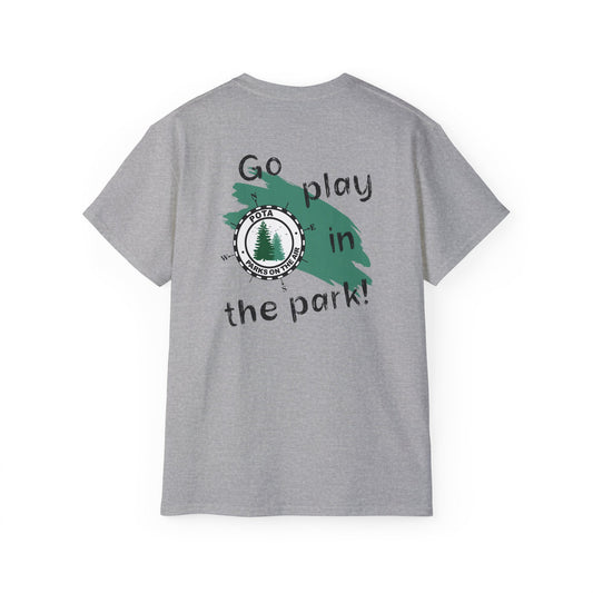 Go Play in The Park Ham Radio Unisex T-Shirt for Amateur Radio Parks On The Air