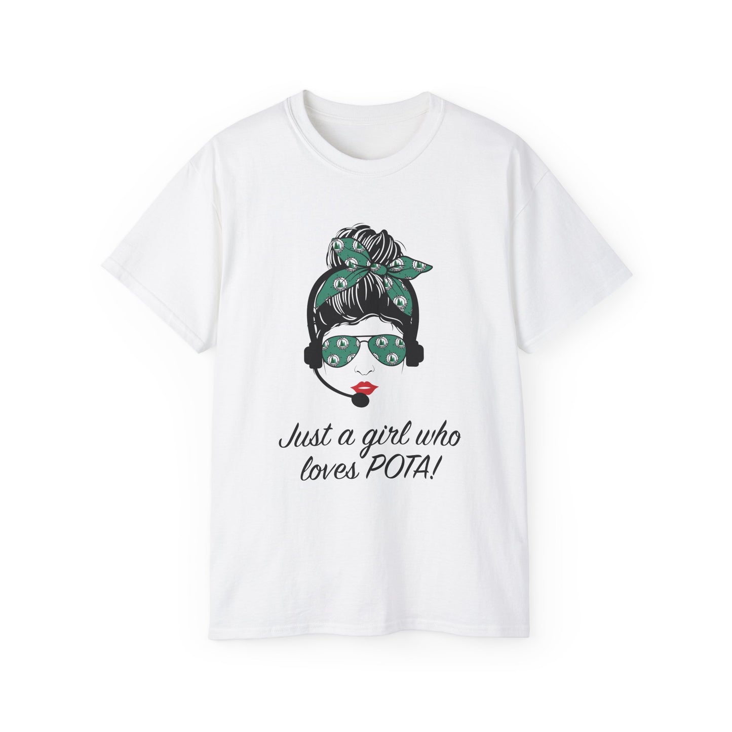 Just a Girl Who Loves POTA Vintage Graphic Tee