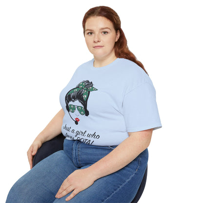 Just a Girl Who Loves POTA Vintage Graphic Tee