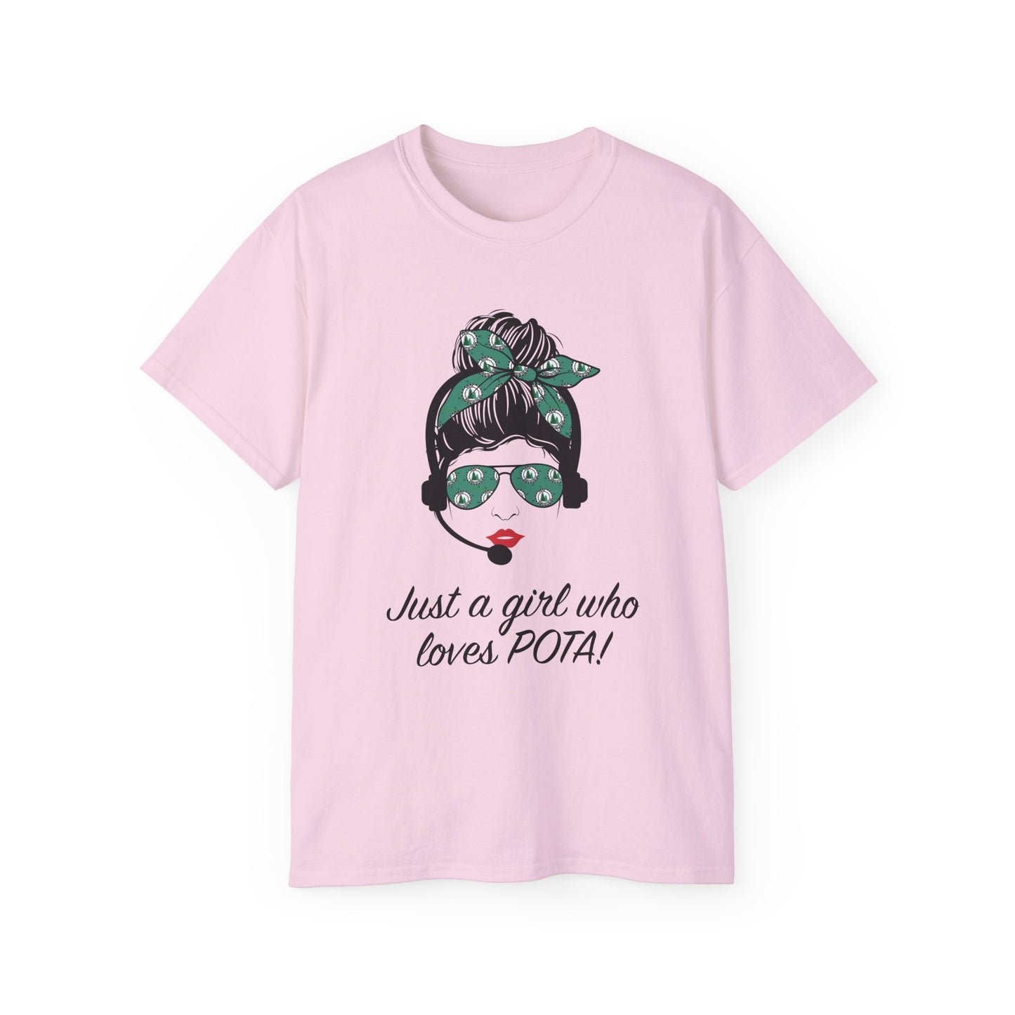 Just a Girl Who Loves POTA Vintage Graphic Tee