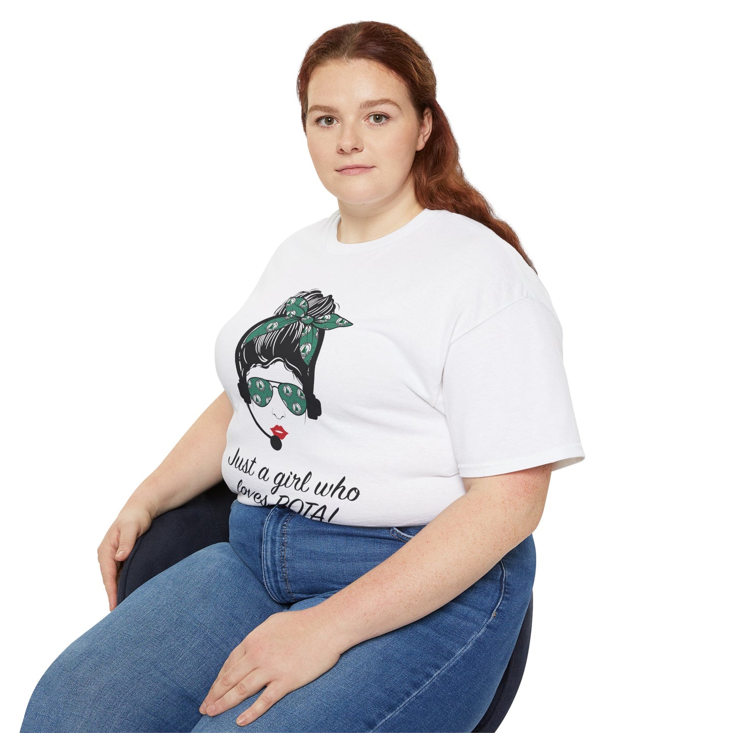 Just a Girl Who Loves POTA Vintage Graphic Tee