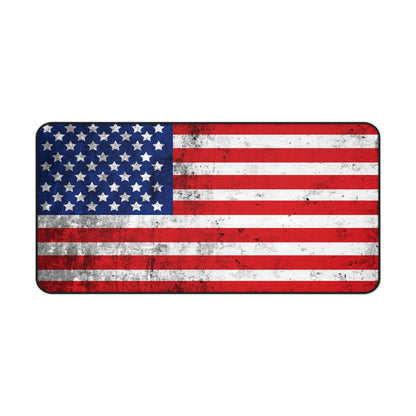 United States Flag Desk Gaming, Home Office, Reloading, Range Mat or Ham Shack