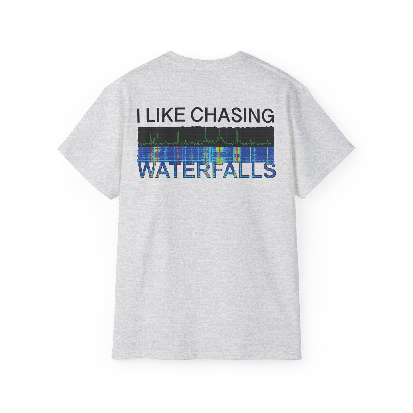 I Like Chasing Water Falls Amateur Radio Shirt for Ham Radio Operators SDR Radio Like Icom 7300