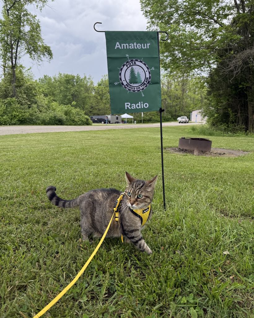 Green Parks on the Air Garden Flag (12" x 18")
