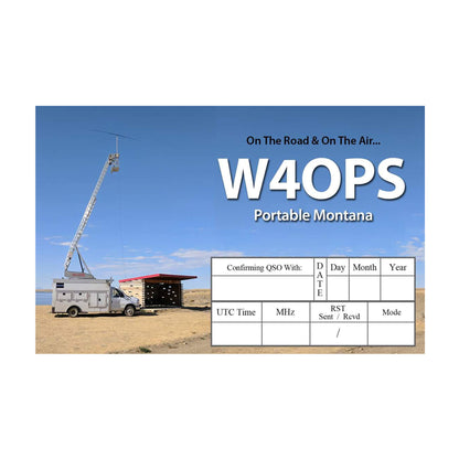 Single Sided Economy QSL Cards