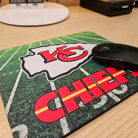 Chiefs Mouse Pad - Football Field