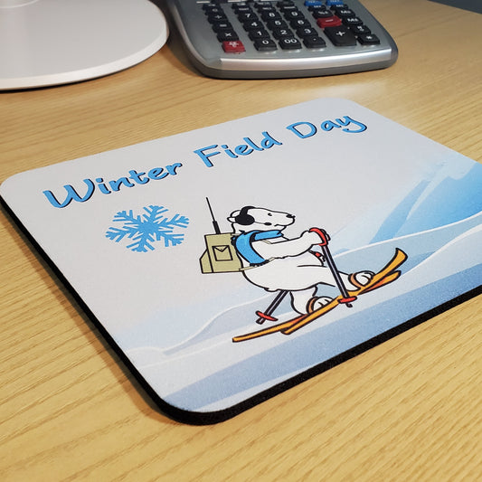 Winter Field Day Mouse Pad