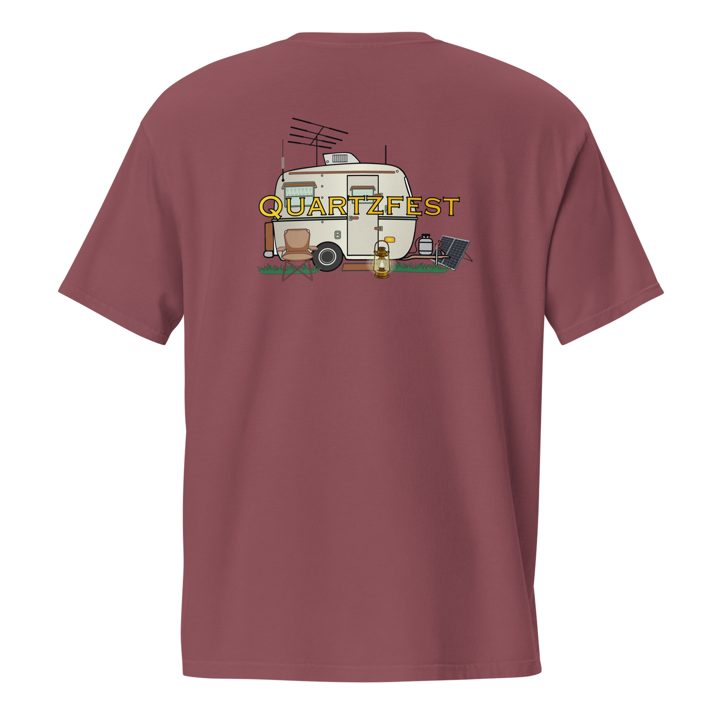 Quartzfest - Pocket Tee  Comfort Colors 6030