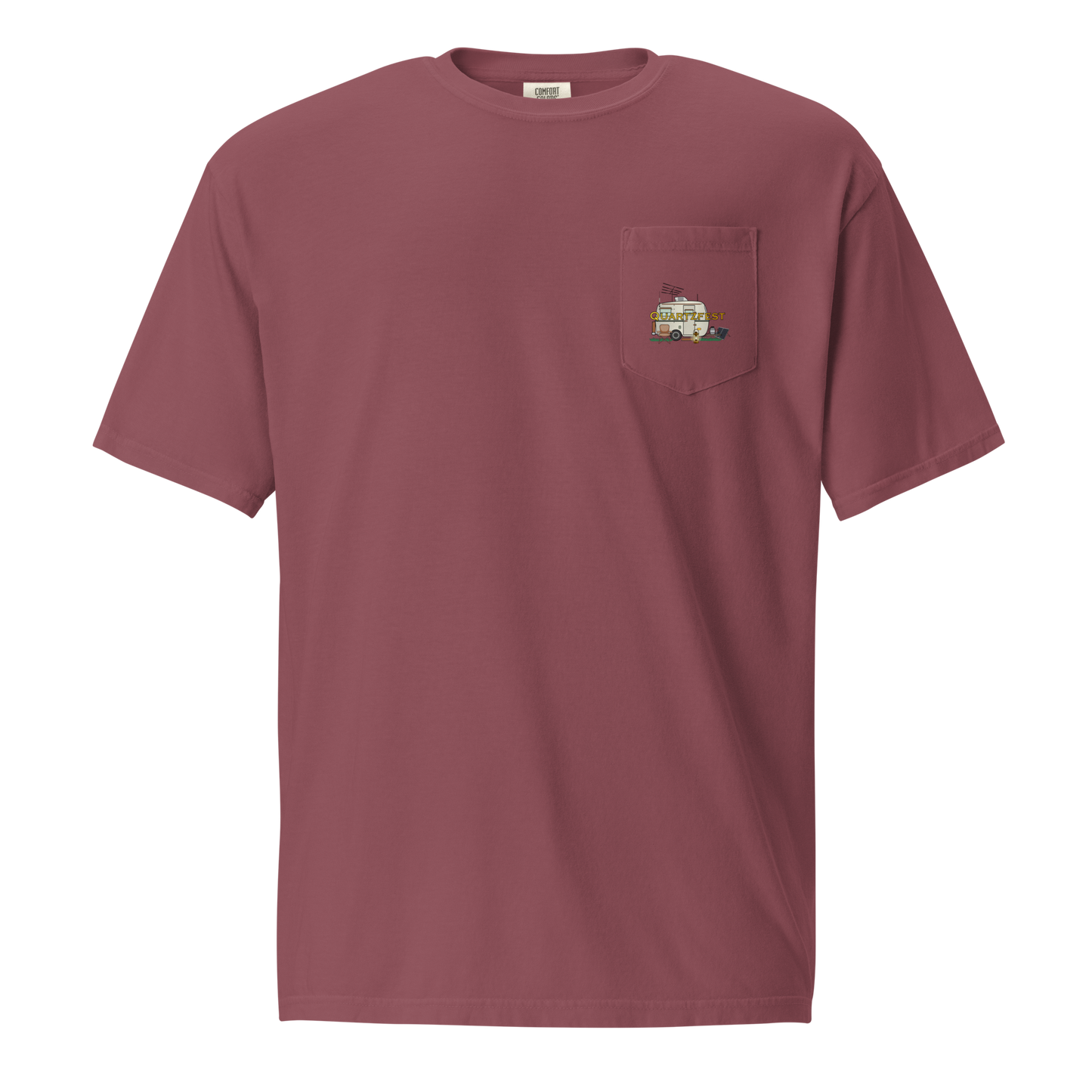 Quartzfest - Pocket Tee  Comfort Colors 6030