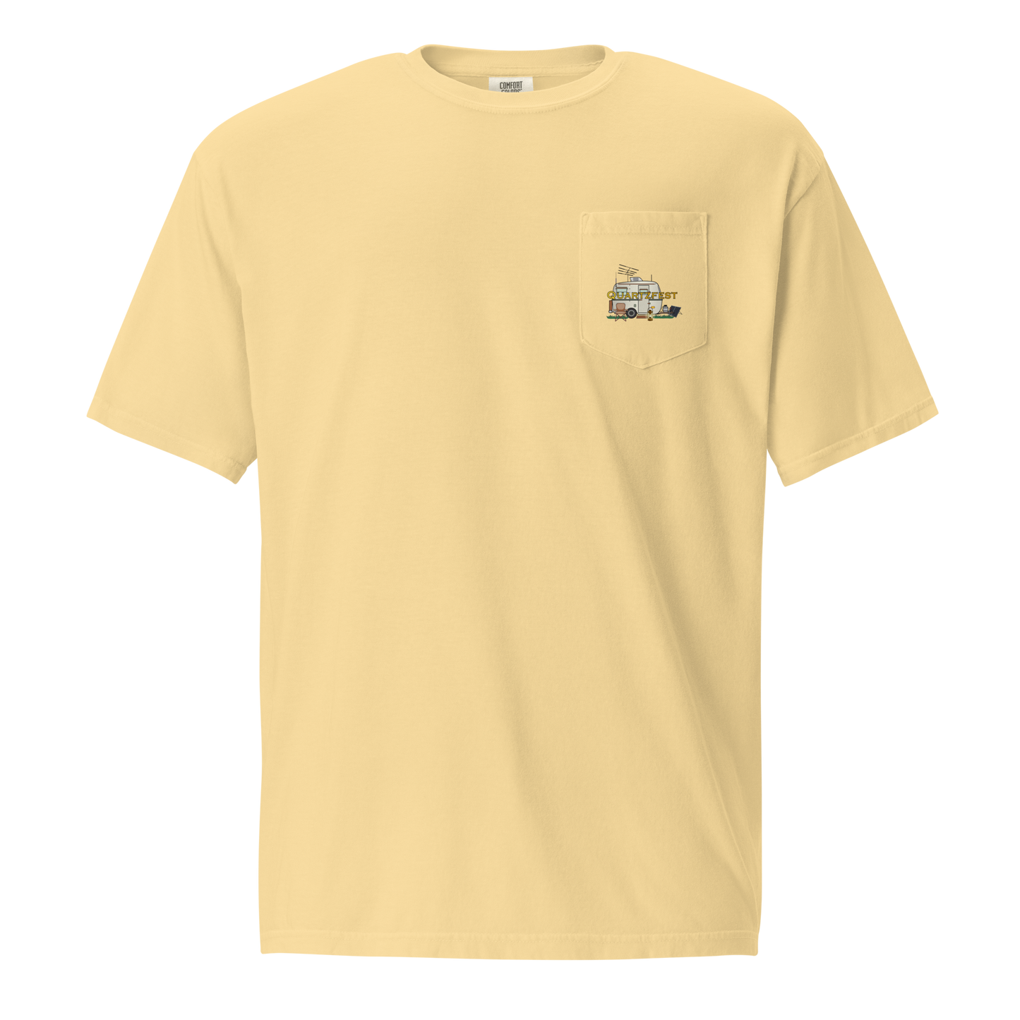 Quartzfest - Pocket Tee  Comfort Colors 6030