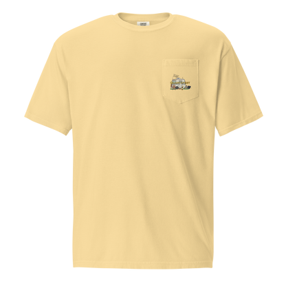 Quartzfest - Pocket Tee  Comfort Colors 6030