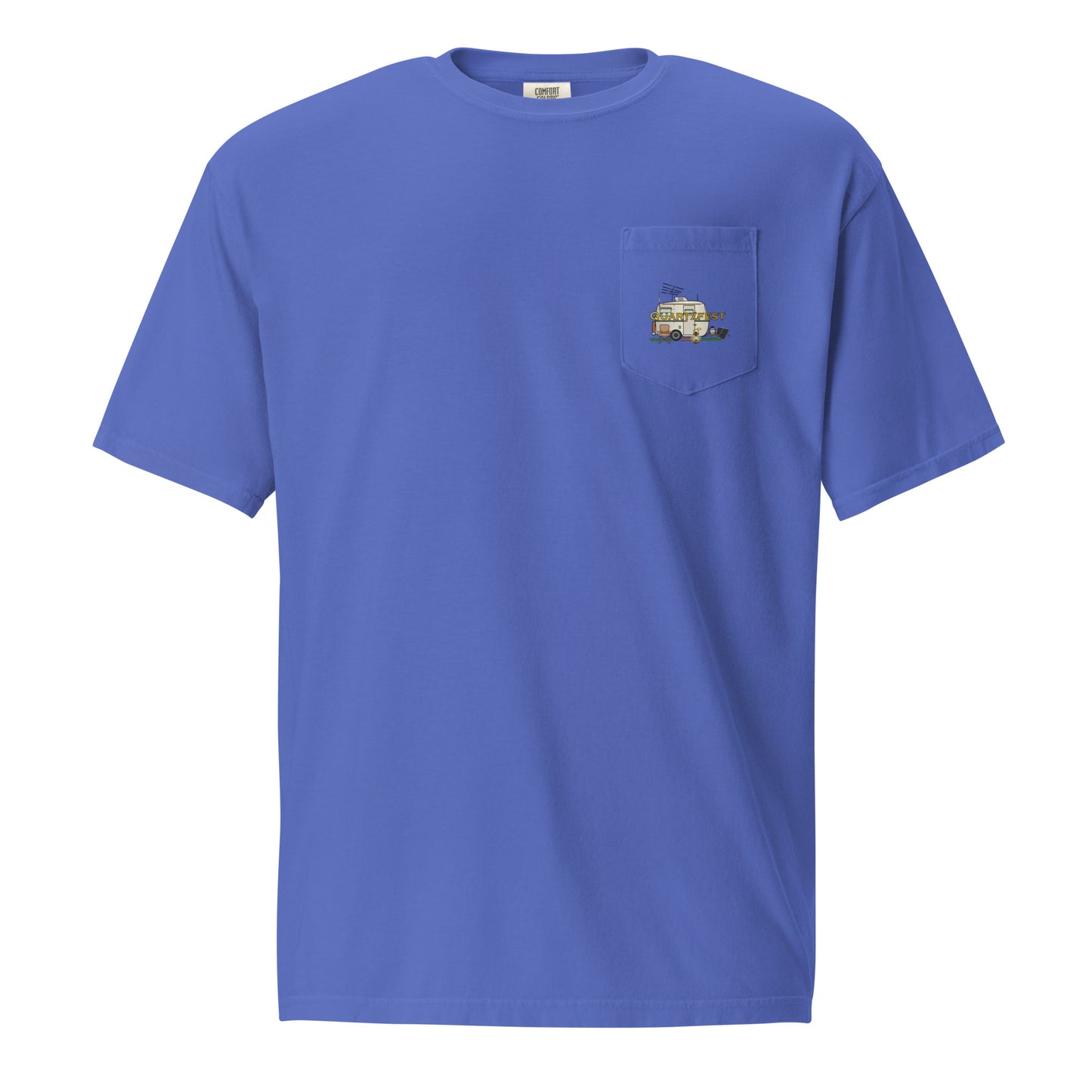 Quartzfest - Pocket Tee  Comfort Colors 6030