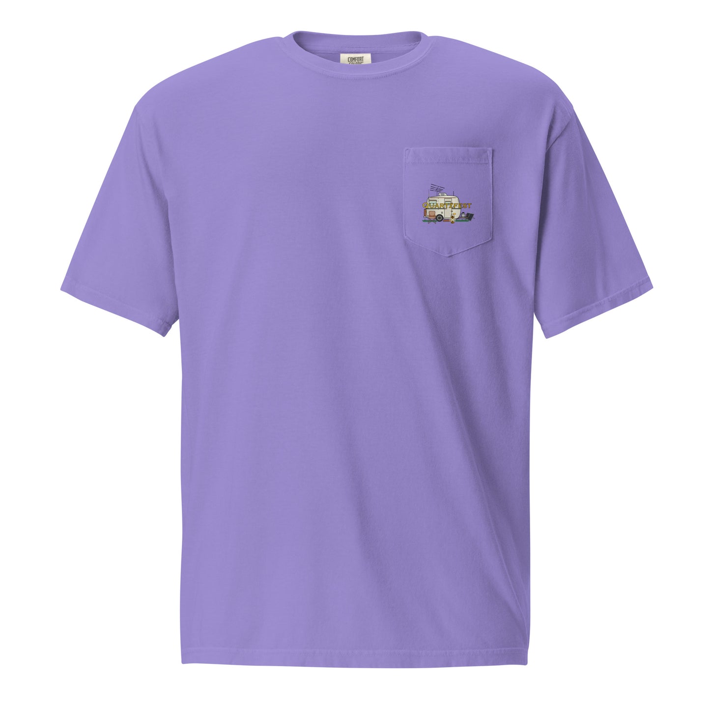 Quartzfest - Pocket Tee  Comfort Colors 6030